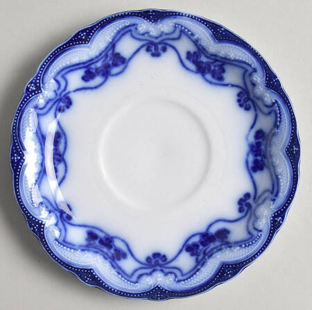 Paris (Flow Blue) Saucer
