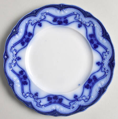 Paris (Flow Blue) Dessert/Pie Plate