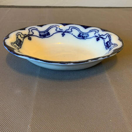 Paris (Flow Blue) 9" Round Vegetable Bowl