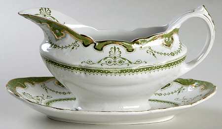 Portsmouth Gravy Boat & Underplate
