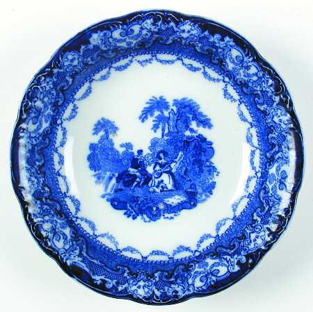 Watteau 9" Round Vegetable Bowl