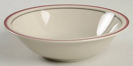Cambridge Burgundy (No #) Coupe Cereal Bowl