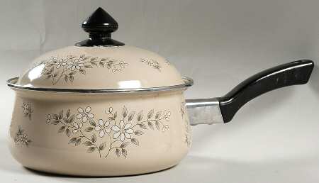 Candlelight 2.5 Quart Metal Covered Saucepan