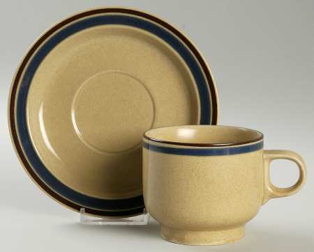 Coronet Footed Cup & Saucer Set