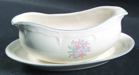 Corsage Gravy Boat & Underplate