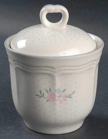 Corsage Sugar Bowl & Lid