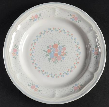 Corsage Salad Plate
