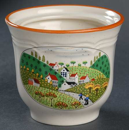 Country Village Sugar Bowl No Lid