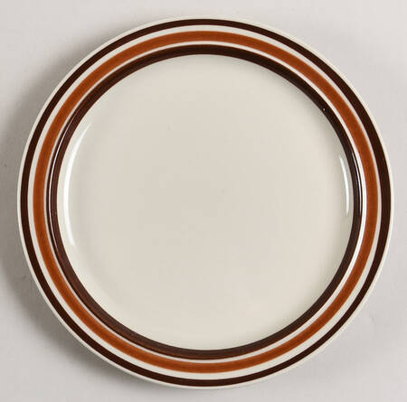 Eclipse Brown Sienna Salad Plate