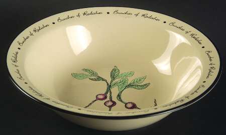 Garden Market Rim Soup Bowl