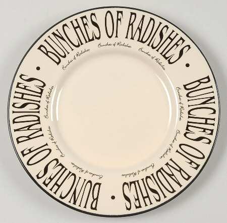 Garden Market Saucer for Flat Cup