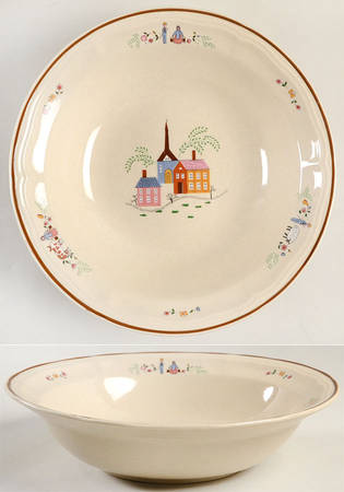 Heirloom 9" Round Vegetable Bowl