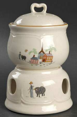 Heirloom Potpourri & Lid with Stand
