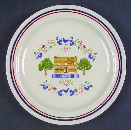 Homespun Salad Plate