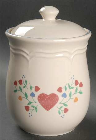 Legacy Hearts Extra Large Canister & Lid