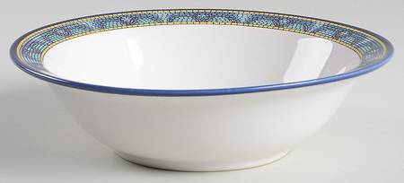 Medea (Fine Porcelain) Rim Cereal Bowl