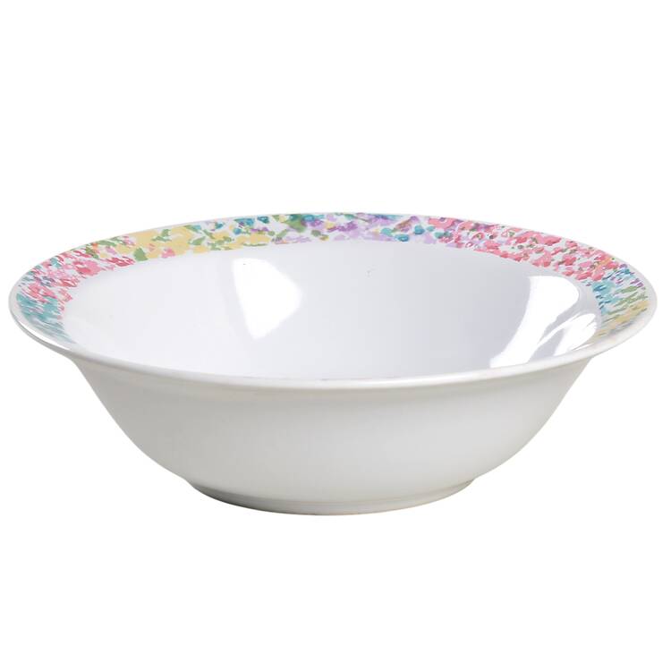 Mirage (Made In Thailand, White) Rim Soup Bowl