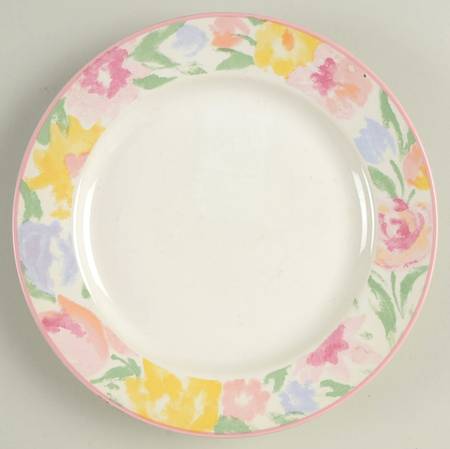 Monet's Garden Salad Plate