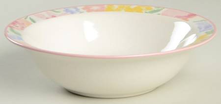 Monet's Garden Rim Cereal Bowl