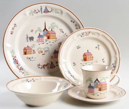 Our Country 5 Piece Place Setting