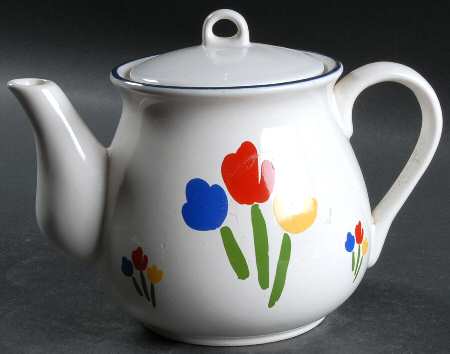 Paradise Teapot & Lid