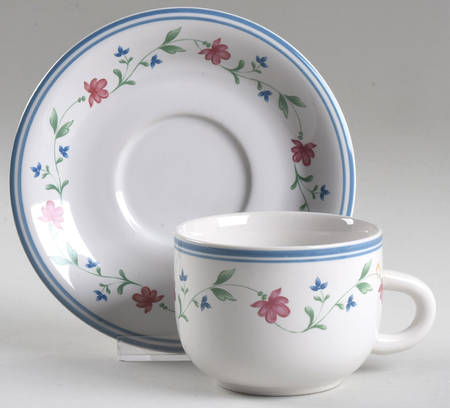 Prelude Flat Cup & Saucer Set