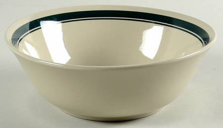 Satellite Hunter Green 8" Round Vegetable Bowl