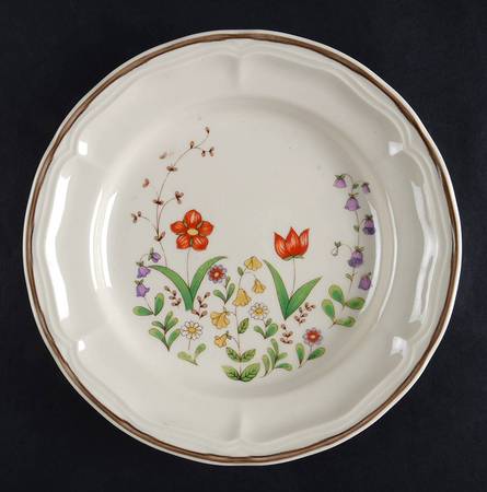 Spring Garden Salad Plate
