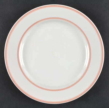 Westport Classic Pink (Pink Trim and Verge) Salad Plate
