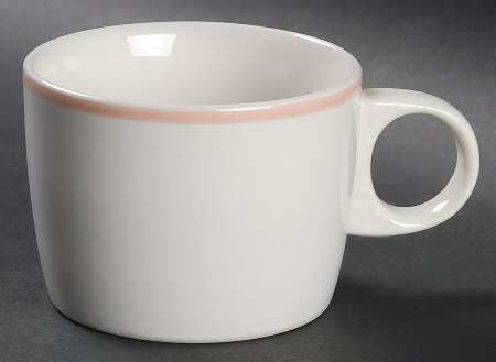 Westport Classic Pink (Pink Trim and Verge) Flat Cup