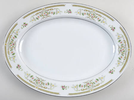 Dressy 14" Oval Serving Platter