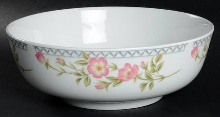 Arbor Roses 9" Round Vegetable Bowl
