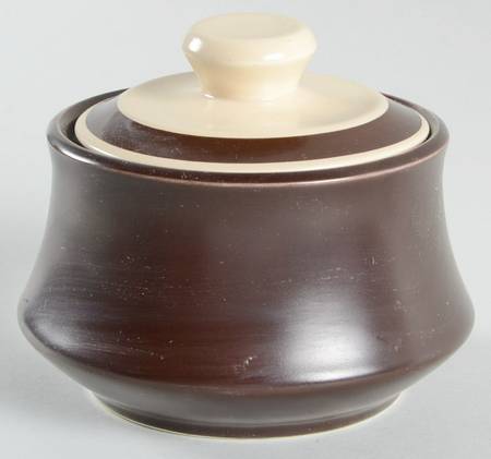 Aztec Gold Sugar Bowl & Lid