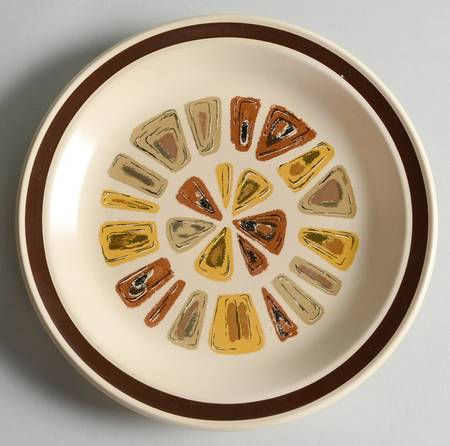 Aztec Gold Salad Plate