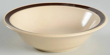 Aztec Gold Rim Cereal Bowl