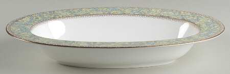 Bachelor's Button 11" Oval Vegetable Bowl