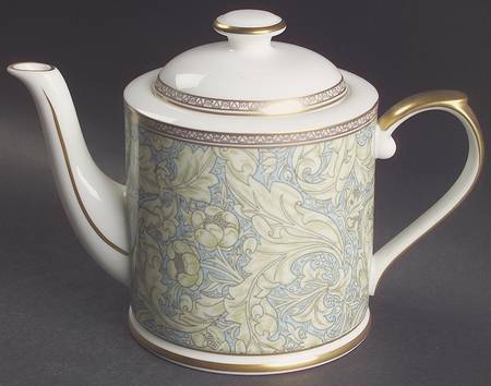 Bachelor's Button Teapot & Lid