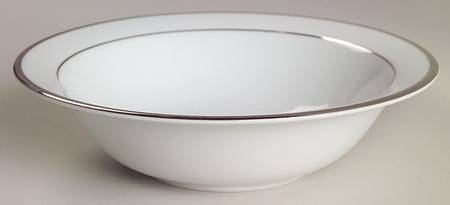 Band of Platinum Fruit/Cereal Bowl