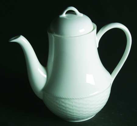 Basketry Tea/Coffee Pot & Lid