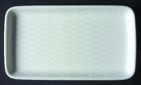 Basketry Relish/Butter Tray