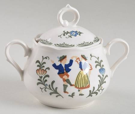 Bavaria Sugar Bowl & Lid