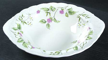 Begonia 11" Round Vegetable Bowl