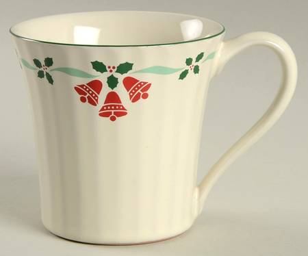 Bells & Holly Mug