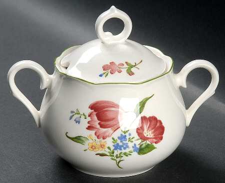 Biarritz Sugar Bowl & Lid