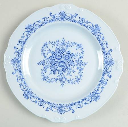 Blue Galaxie Salad Plate