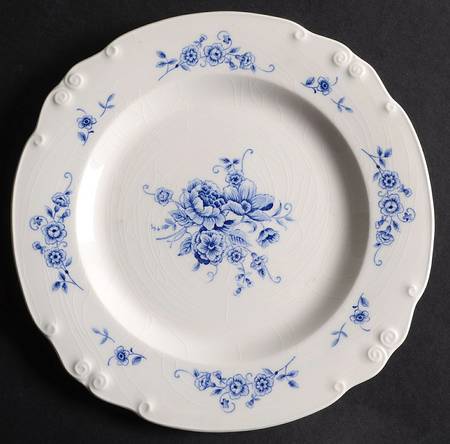 Blue Mist Salad Plate