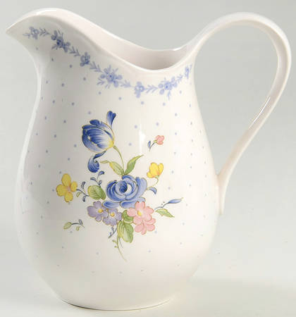 Blue Peony 32 Oz Pitcher