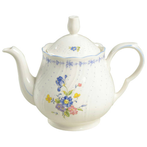 Blue Peony Teapot & Lid