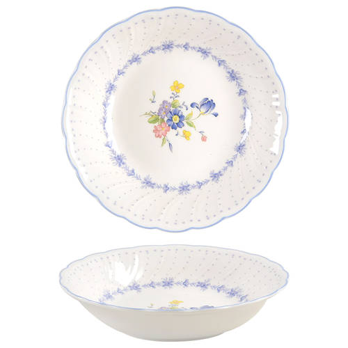 Blue Peony Soup/Cereal Bowl