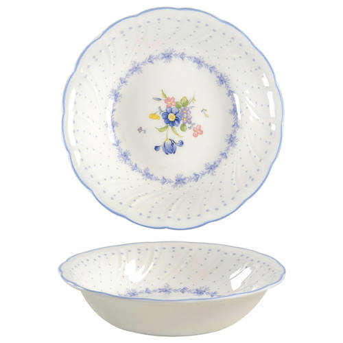 Blue Peony Fruit/Dessert (Sauce) Bowl